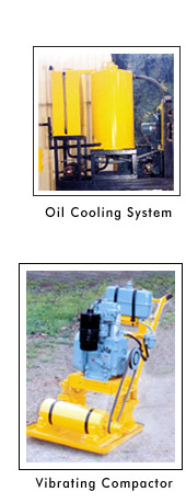 Oil Cooling system, Vibrating Compactor