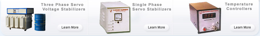 Three Phase Servo Voltage Stabilizers