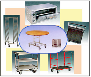 Standard & Custom Made Kitchen Equipment For Hotels, Industrial Canteens, Food Processing Units