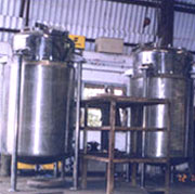 Receiver Tank, Stainless Steel Receiver Tanks, Reactor Vessels, Mixing Machine With Bottom Entry Agitator, Heat Exchangers, Thane, India