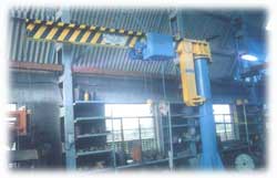 Recmann Hoists & Cranes Pvt. Ltd., are manufacturers of Material Handling equipment like Electric Wire Rope Hoists, E.O.T. Cranes, Gantry Cranes, 
Jib Cranes etc.