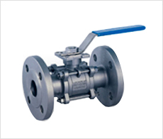 3 - Pc Flanged Ball Valves