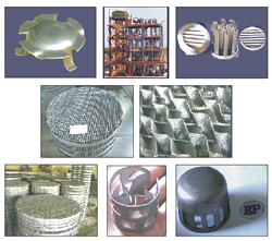 SHEET METAL STRUCTURED PACKING