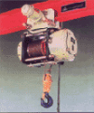 conical rotor electric wire rope hoist