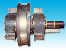 Drive wheel assembly with hard facing & shrink fitting