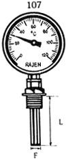 Dial Thermometers Bi-Metal