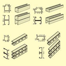 Utility Channel Strut Flexible Support System