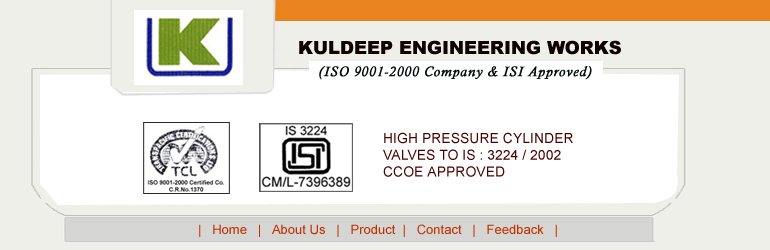 Valve, High Pressure Cylinder Valves, Fire Extinguisher Valves, Wheel Type Valve, Key Type Valve, Co2 Grip Type Valve, Mumbai, India