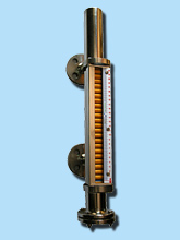 Magnetic Level Indicator For Bi-colour Type (Side Mounted) 