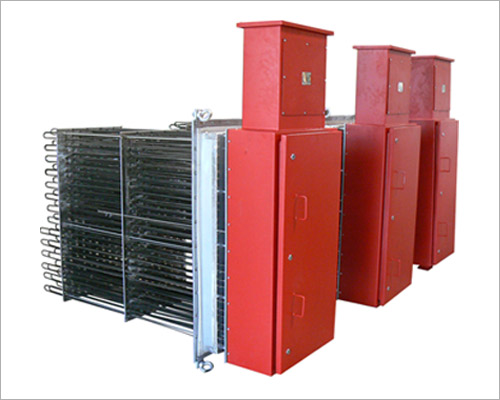 	Flameproof Industrial Heaters, Industrial Heaters, Tubular and Other Heating Elements. Heating Equipments, Furnaces, D-Type Heaters Used By Major Foundries, U - Shared Air Heating Elements, Oil Heating Elements, Calrod Brand Tabular Heating Elements, Vertical type Heating Elements for any Standard Storage, Water Heating Elements, Horizontal Short Length Heating Element, Alkaline / Titanium ( Chemical ) / Lead Covered Heating Elements etc, Special Heating Element Assembly, Heating Element for Solar Heater