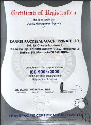 leading player in the packaging machines