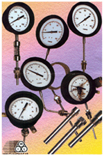 Mercury In Steel Thermometer
