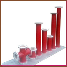 FRP SO2 Piping of Sugar Industries