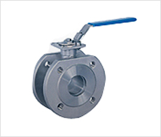 1- Piece Wafer Type Flanged Ball Valve