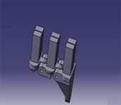 Support Brackets and Hinge Assembly