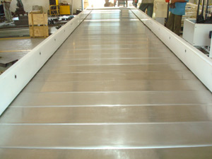 Slat Chain Conveyor with L formed slats
