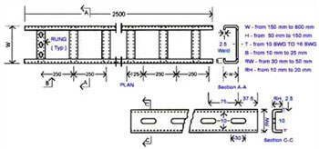 Ladder Cable Trays