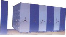 Mechanical Drive Mobile Rack
