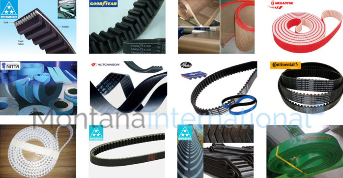 Timing Belts, Industrial Belts, V - Belts, Polymax Belts, Polymax V- Belts, Wedge Belts, Variable Speed Belts, Conveyor Belts, Conveyor Belts for Food Industry, Conveyor Belts for Bakery, Conveyor Belts for Confectonery, Conveyor Belts for Meat & Poultry, Conveyor Belts for Material Handling, Coated Belts, Timing Pulleys, Rubber / Sponge & Foam coating on all types of timing belts / PU belts / Poly belts / Flat belts & Conveyor belts, Nylon Sandwich Belts, Profile Conveyor Belts, Dry Can Belts, Variable Speed Belts, Ceramic Belts, Coated Belts, Conveyor Belts Rubber, Metallic Conveyor Belts, NITTA Flat Sandwich Belts, Nylon Belts, NITTA (Japan) Conveyors, Open End Belts, Open End Belts Wide Angle, Polychain Belts, Polyurethane Belts, PU Conveyor Belts, PU Round Belts, PVC Belts, Plastic Belts & Belting, Power Transmission Belts, Polymax Belts, Polymax V-Ribbed Belts, Standard V - Belts, V - Belts, variable speed belts, Wedge Belts, Mitsuboshi Timing Belts, H Series Timing Belts, Mega Torque Timing Belts, Trapezoidal Tooth Timing Belts, Wrapped Wedge Belts, Narrow V Belts, Recmf Belts
