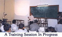 A Training Session In Progress