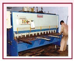 Sheet Shearing And Bending Machine