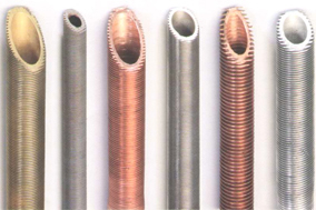 Manufacturers Of Fin Tubes Used In Various Heat Exchangers, Condensers, Chillers, Oil Coolers And Shell & Tube Type Heat Exchangers, Range On Fin Tubes Are As Copper Low Fin Tubes & Coils, Copper Corrugated Tubes, Copper Turbo Chill Tubes, Cupro Nickel Low Fin Tubes & Bends, Admiralty-Brass Low Fin Tubes & U Bends, Aluminium-Brass Low Fin Tubes & U Bends, Carbon Steel Low Fin Tubes & U Bends, Stainless Steel Low Fin Tubes & U Bends, Stainless Steel Tube Coils, Stainless Steel Corrugated Tubes, Finned U Bends, Fin Tube Coils