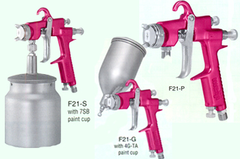 MEDIUM-PRESSURE ATOMIZATION HAND SPRAY GUNS