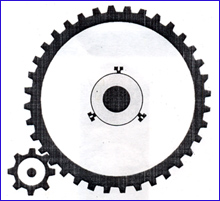 Plastic Moulded Gears (Delrin) 