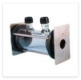 GAS CELL - ( WITH SEPTUM SEALED TUBULAR ENDING VALVE) : NaCl / KBr