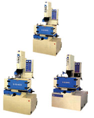Manufacturers of EDM, Electric Discharge Machines, EDM, High Performance Electric Discharge Machines, Logic controllers, Tungsten Carbide Controllers, EDM Drill Machine, Spark controller, Micro controller based EDM logic control, Machine Tools, Spark Erosion Machines, EDM logic control, India