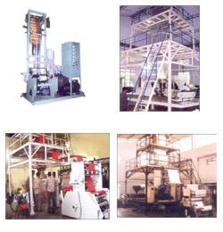 Plastic Machinery, Mono HM Blown Film Plant, Mono Layer Multi Purpose Blown Film Plant, Two Layer Blown Film Plant, Three Layer Blown Film Plant, Blown Film Equipment, Blown Film Extruder, Blown Film Extrusion, Blown Film Machine, Plastic Extrusion Machine, Plastic Extruder Machine, Plastic Film Extruder, Plastic Film Machine, Stretch Film Machine, Kalimata Plastic Machinery, Heat Exchangers, Chilling Plant, Corona Treatment Plant, Tension Control Device, Mumbai, India